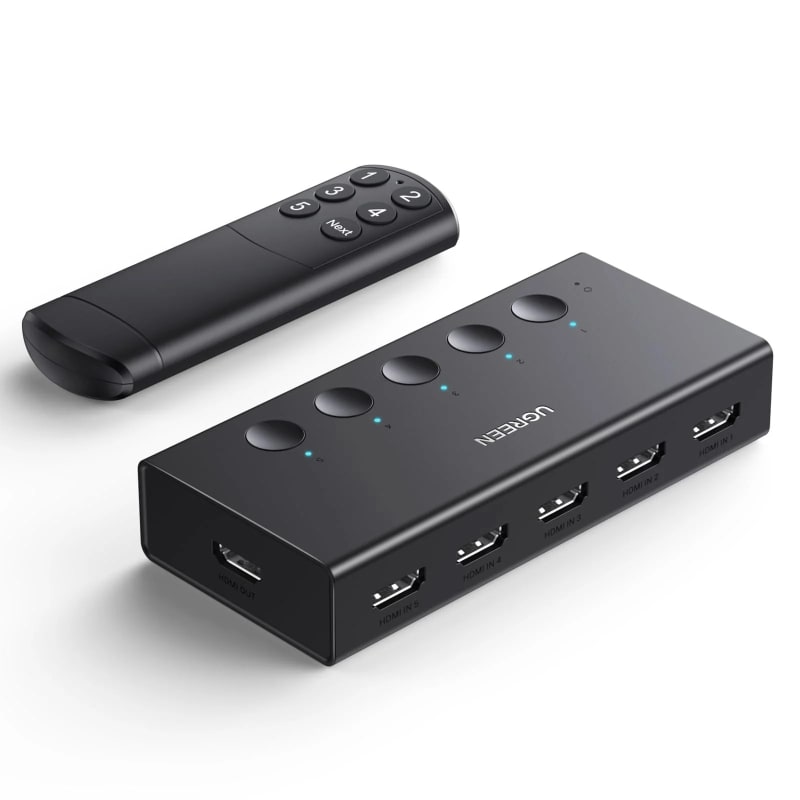 UGREEN 5-In 1-Out HDMI Switch - CM568