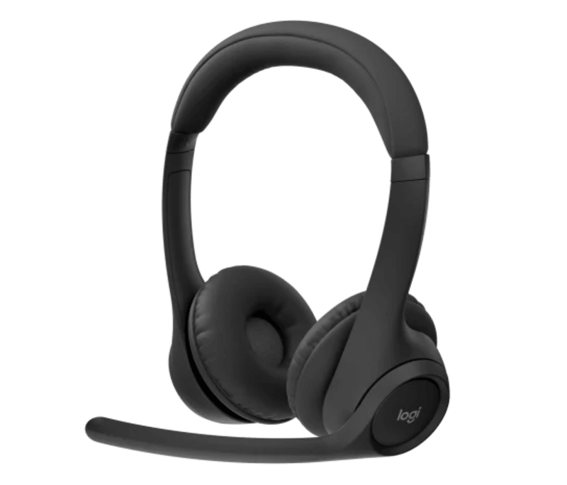 Logitech Zone 300 Bluetooth Headset with Noise Cancelling Mic - Midnight Black