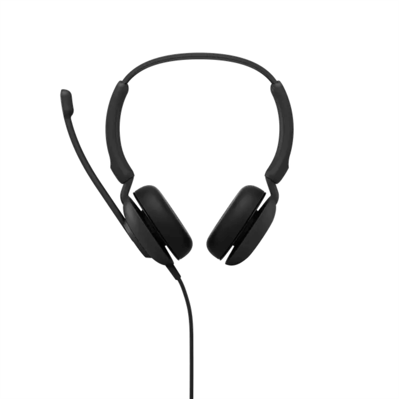 Jabra Evolve 10 USB-A Wired Stereo Headset with noise‑canceling mic and leatherette ear cushions - 2699-820-109