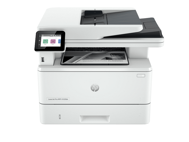 HP LaserJet Pro MFP 4103fdw Printer