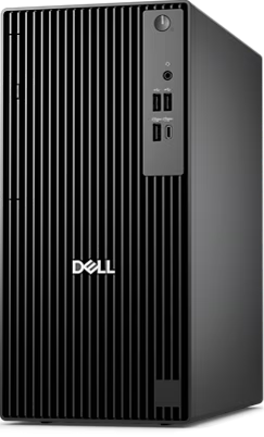 Dell Pro Tower QCT1250, Intel Core Ultra 7 265, 8GB DDR5 5600, 512GB M.2 PCIe NVMe SSD, Ubuntu, No ODD, USB Wired Keyboard and Mouse, Black, 1 Year Warranty, Front Ports: One Universal Audio Jack, Two USB-A 2.0, One USB-A (USB 5Gbps / USB 3.2 Gen 1), One USB-C (USB 5Gbps / USB 3.2 Gen 1), Rear Ports: One DisplayPort 1.4a, One HDMI 2.1, Two USB-A (USB 5Gbps / USB 3.2 Gen 1), Two USB-A 2.0 with SmartPower On, One RJ45 Ethernet, One Kensington Lock Slot - XCTO_QCT1250_U7 No Monitor