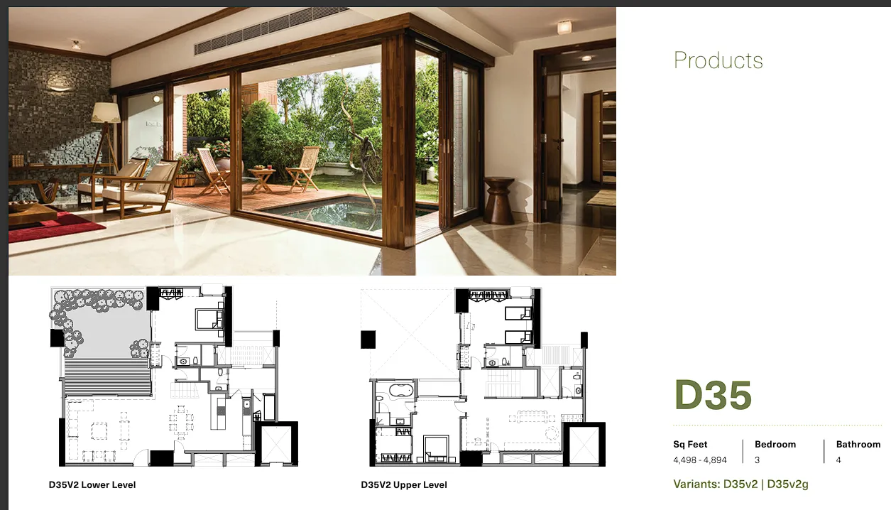 Kanakapura Road, Bengaluru — Total Environment The Magic Faraway Tree | 3 & 4 BHK Luxury Earth-Integrated Residences Floor Plan