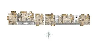 JP Nagar, Bengaluru — Vainavi Celestium | Luxury 3 & 4 BHK Residences with No Common Walls, Three Balconies per Home & 70% Open Spaces for sale. Floor Plan