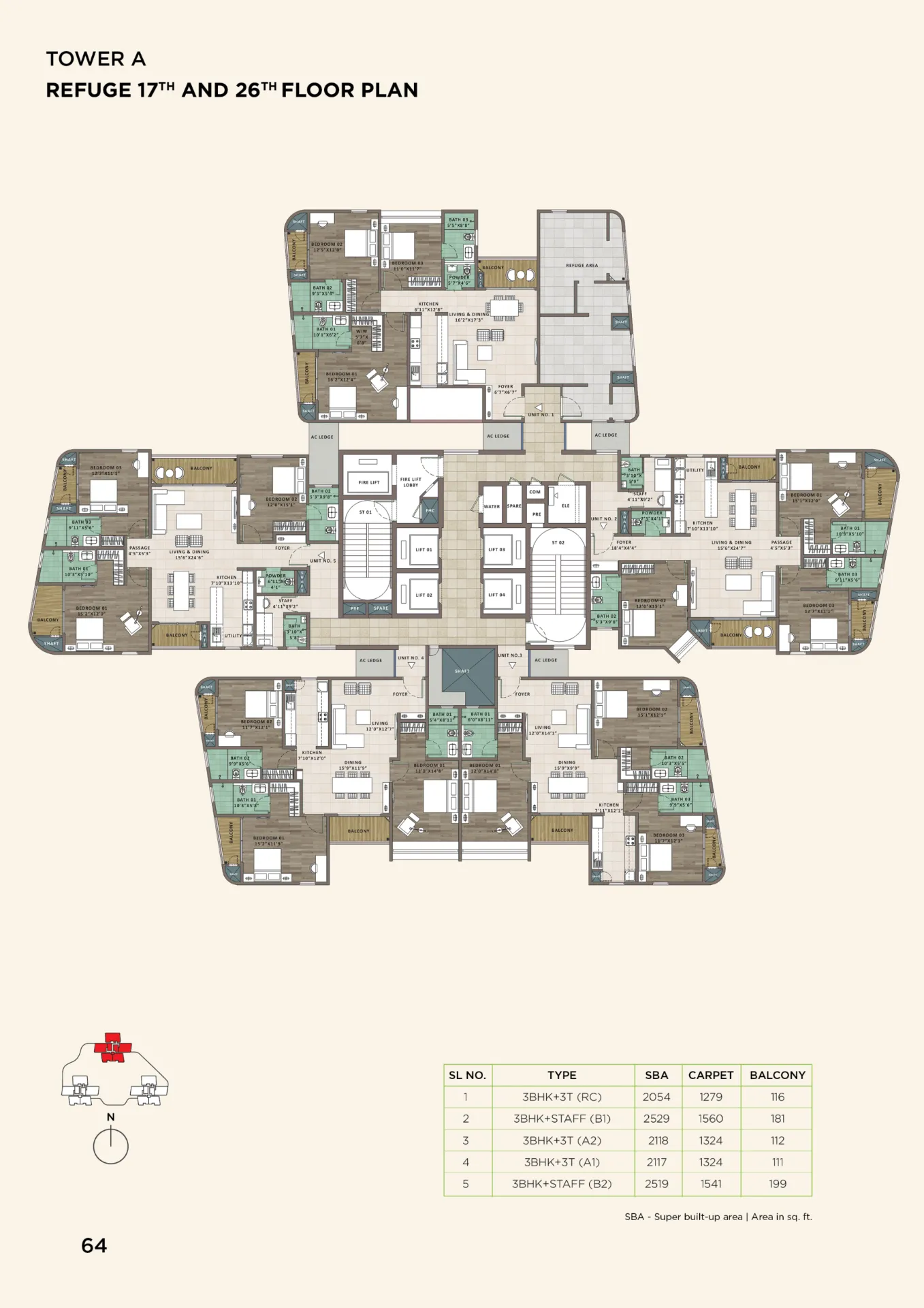 Sattva Aaranya Floor Plan