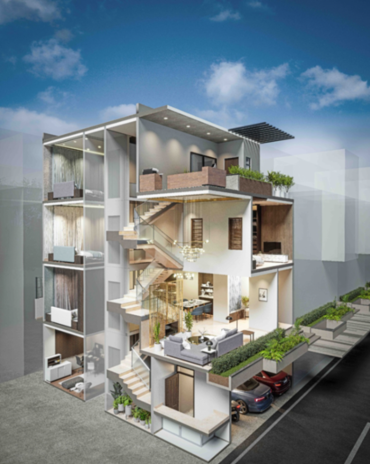 Residential Project : 4/5 Houses for sale in Rainbow Mayfair - Bannerghatta Road - Image 1