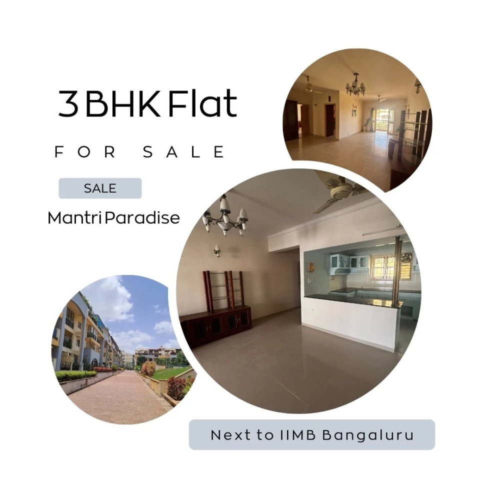 3 BHK Flat for Sale in Mantri Paradise, Bannerghatta Road, Arakere Gate [Pink Line Metro Access] - Featured Image