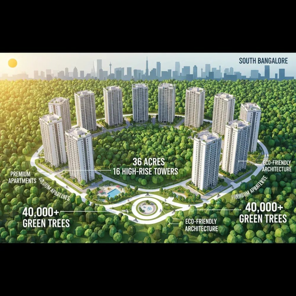 Bannerghatta Road, Bengaluru — Godrej Vanantara | 2, 3 & 4.5 BHK Luxury Forest-Themed Residences