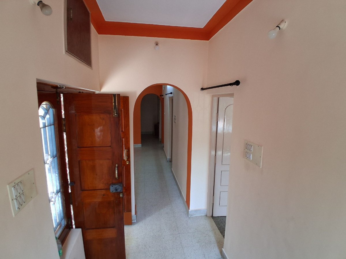 3 BHK Semi-Furnished Builder Floor for Rent in Vijayanagar, Bengaluru - North Facing, 1 Parking - Featured Image