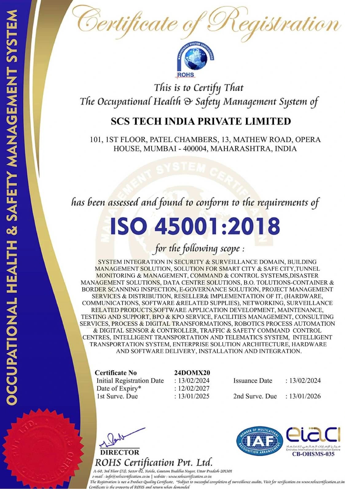 CMMI Level 5 Certification