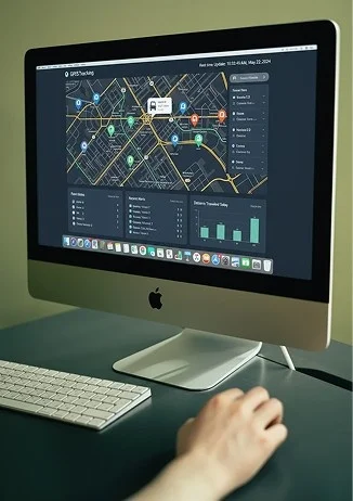 Real-time GPS location image