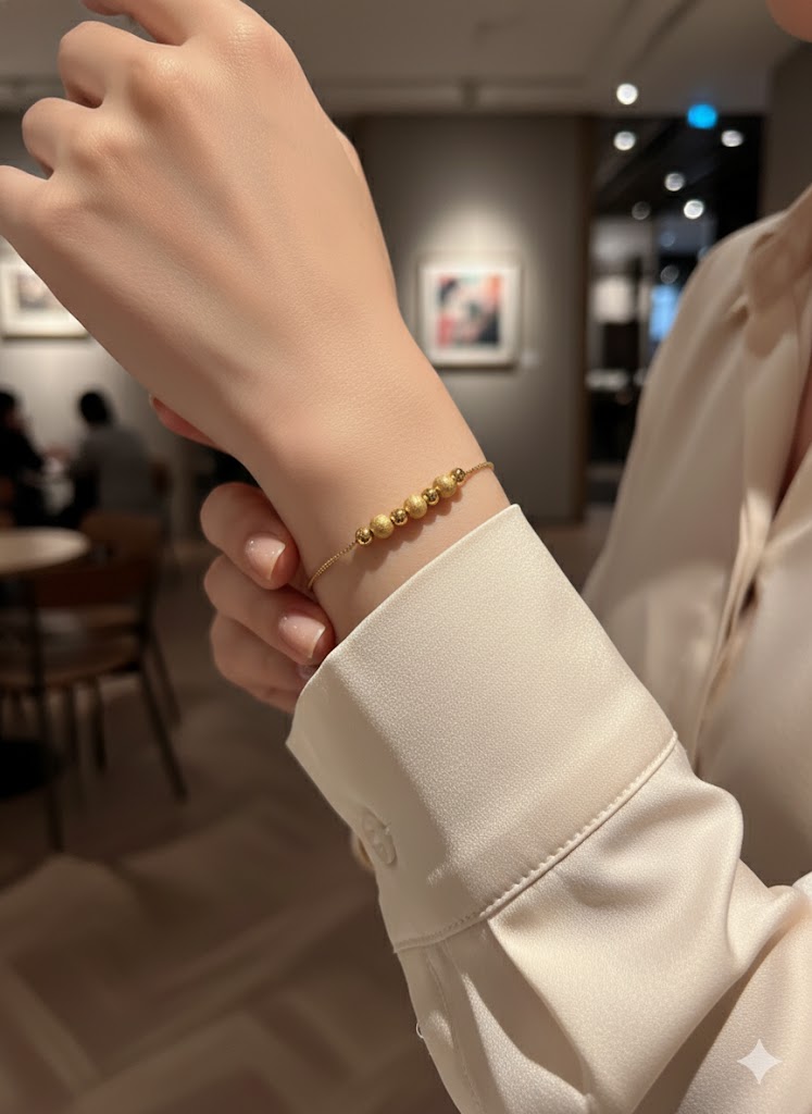 Altın Toplar Bileklik