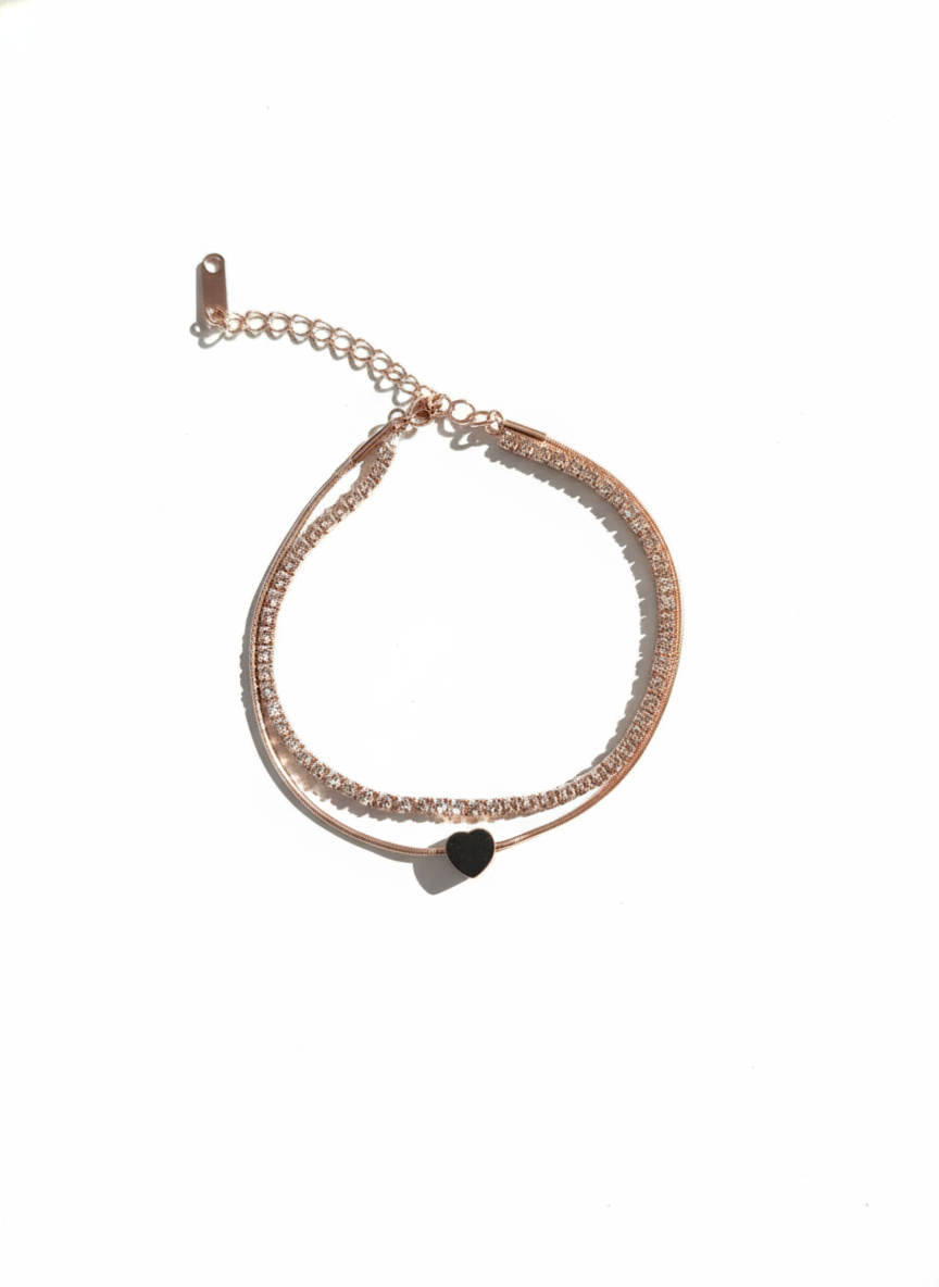 Siyah Kalbin Su Yolu Bilekliği