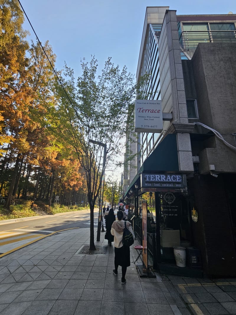 Yangjaecheon Cafe Street
