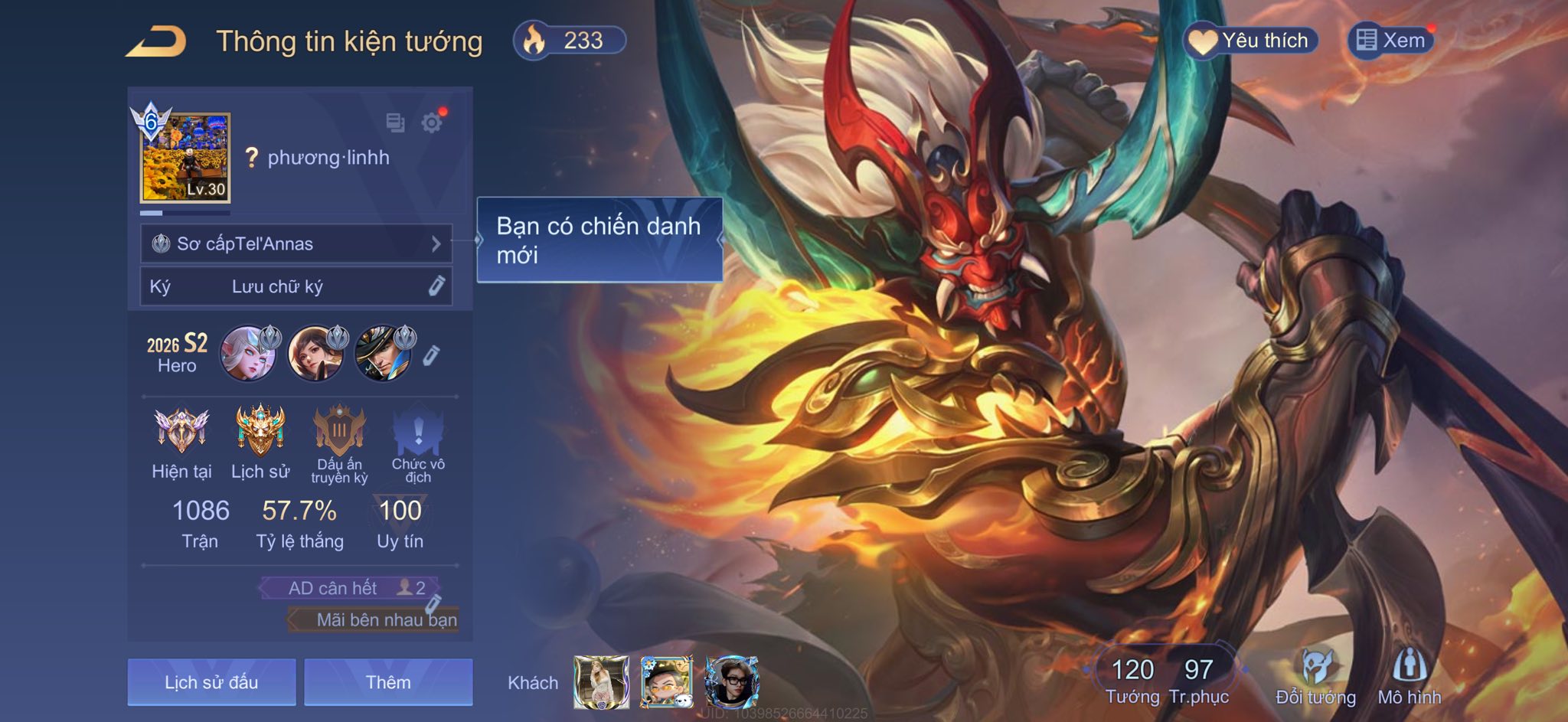 Acc Ngon Vip Xịn