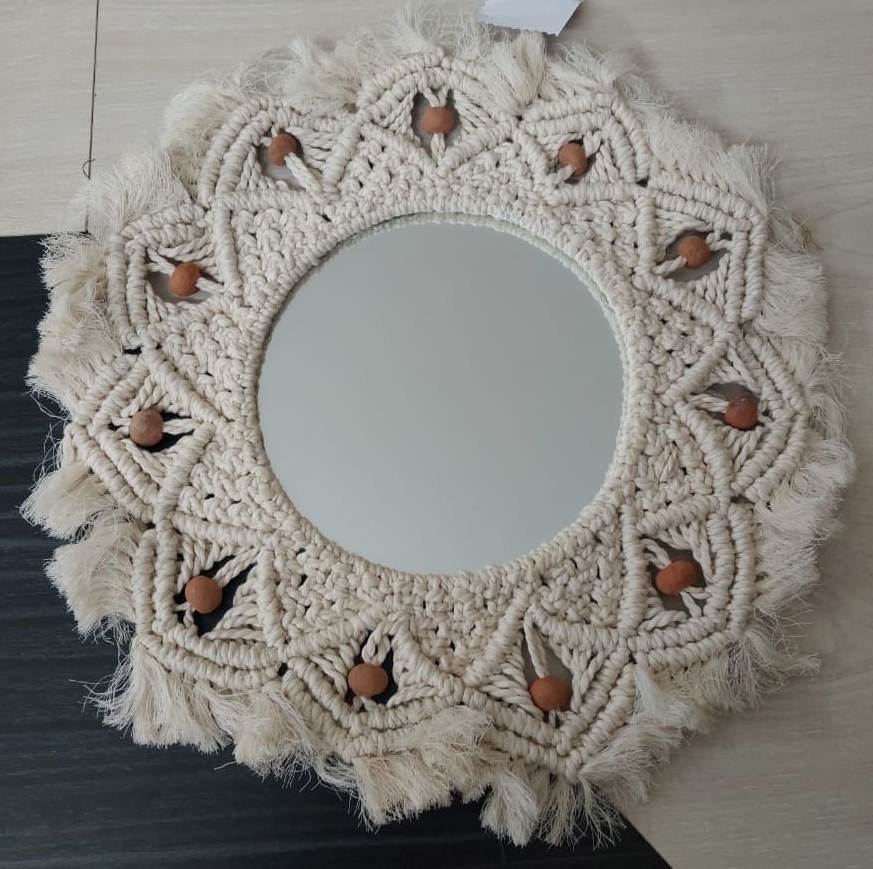 Macrame Wall Mirror