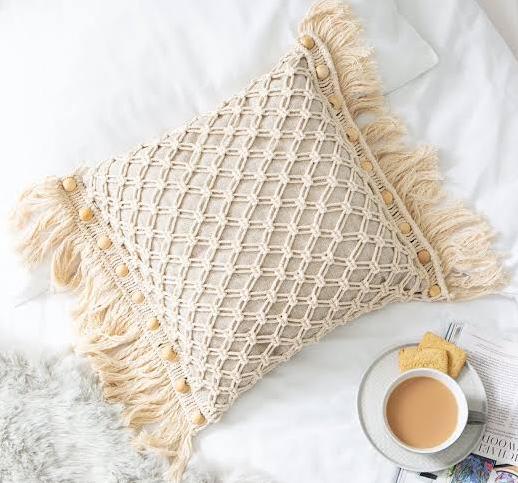 Macrame Pillow Cover