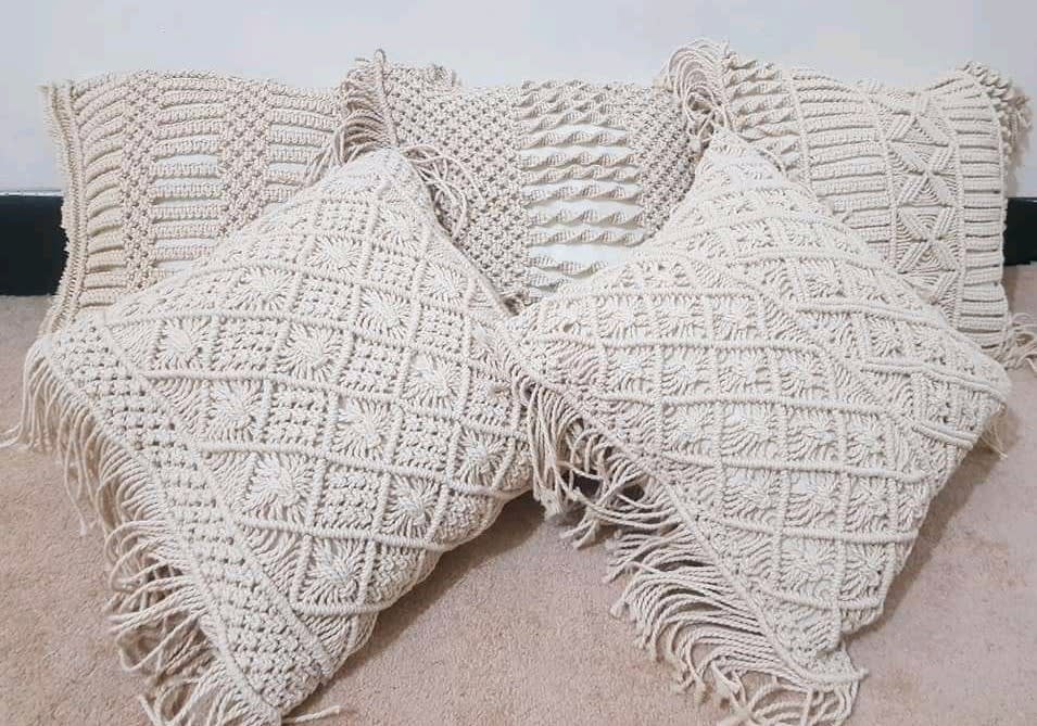 Macrame Pillow Cover