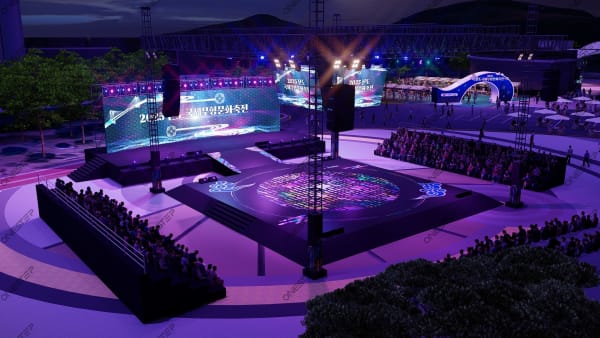 2025전주국제무형문화축전 무대도면·공간시안 4 | 원스텝그룹