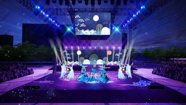 2025전주국제무형문화축전 무대도면·공간시안 5 | 원스텝그룹