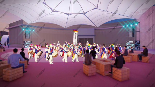 2025전주국제무형문화축전 무대도면·공간시안 6 | 원스텝그룹