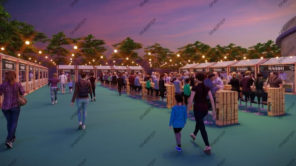 2025전주국제무형문화축전 무대도면·공간시안 8 | 원스텝그룹