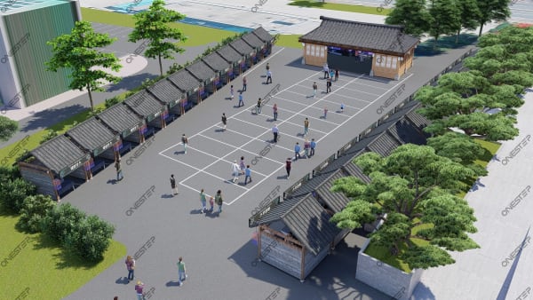 2025전주국제무형문화축전 무대도면·공간시안 9 | 원스텝그룹