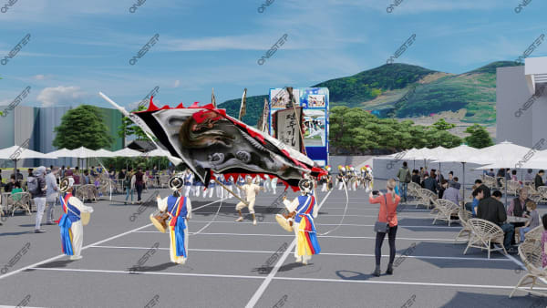 2025전주국제무형문화축전 무대도면·공간시안 12 | 원스텝그룹