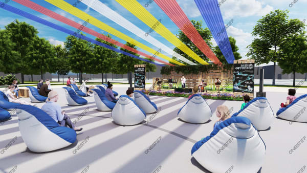 2025전주국제무형문화축전 무대도면·공간시안 14 | 원스텝그룹