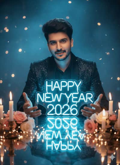 New Year Portrait Glow