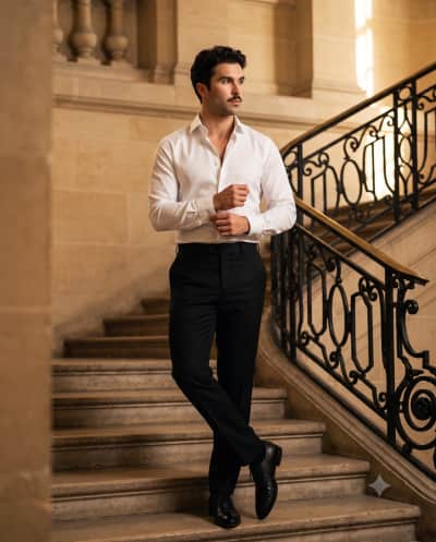 Waiting on the Steps