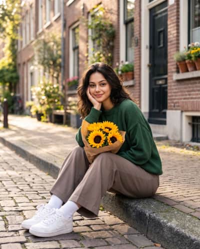 A Moment on the European Street
