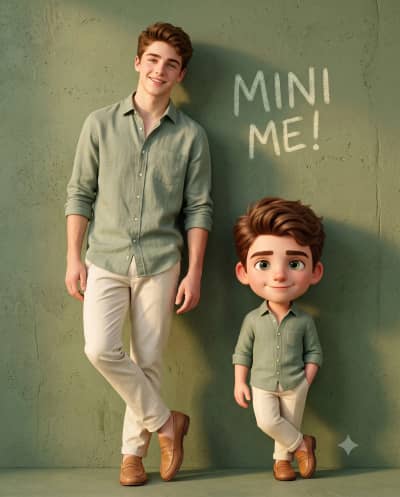 The "Mini Me" Wall