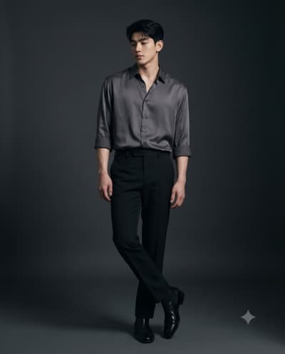 The Grey Shirt Portrait