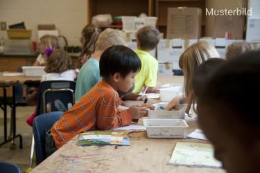 Kindergarten - Anschauungsbild