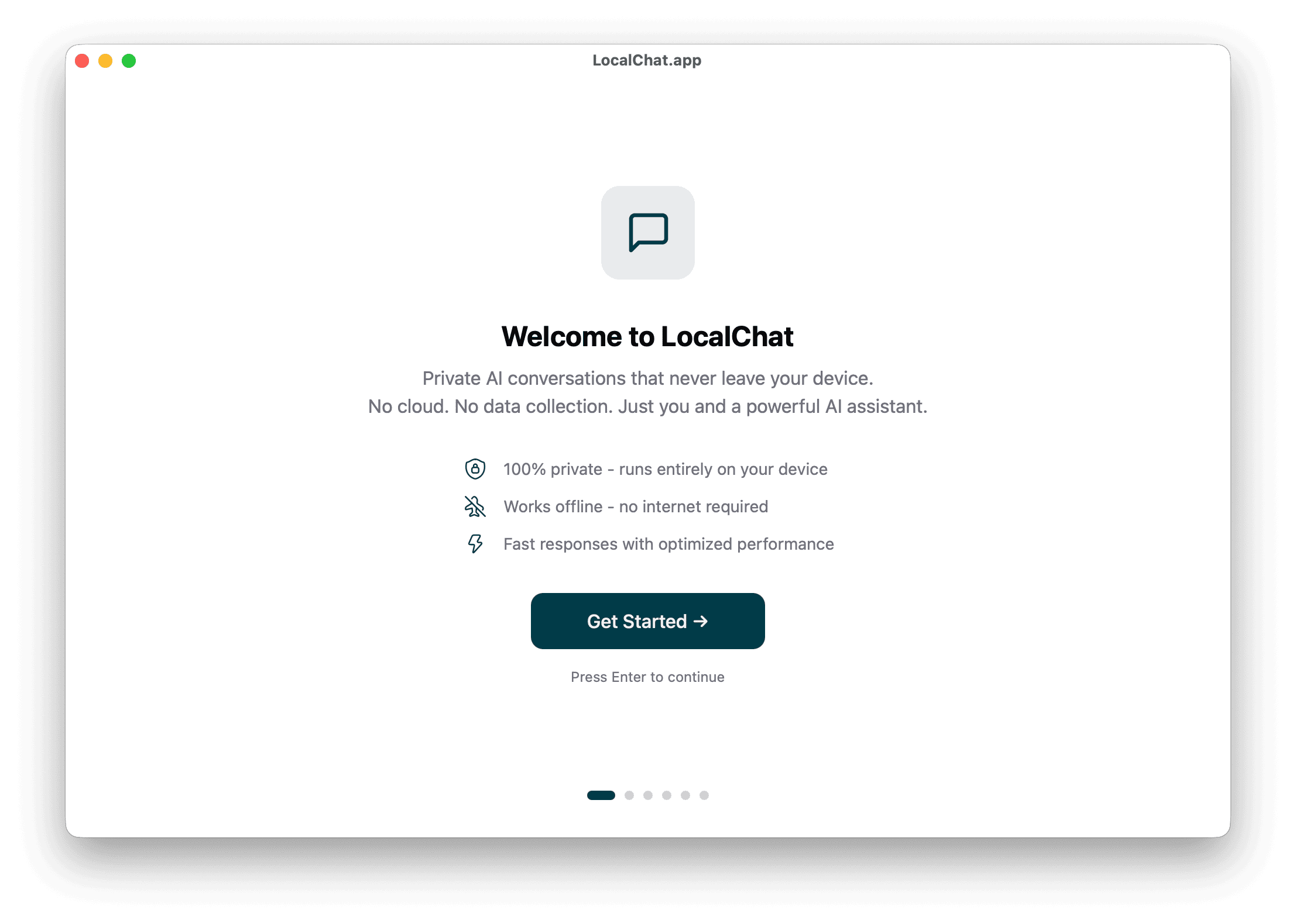 LocalChat.app preview