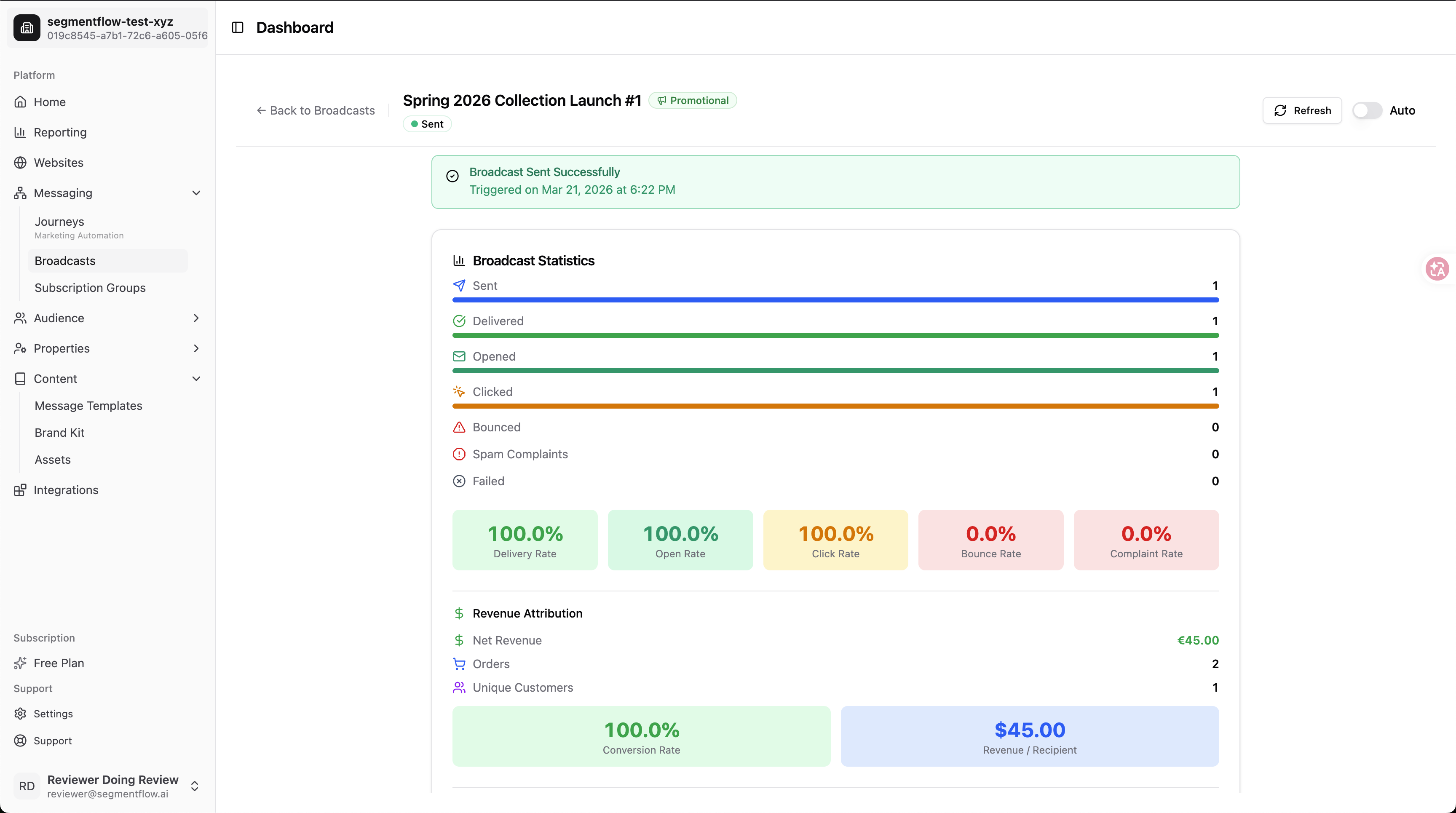 SegmentFlow.ai - The 60-Second Marketing Team screenshot 2