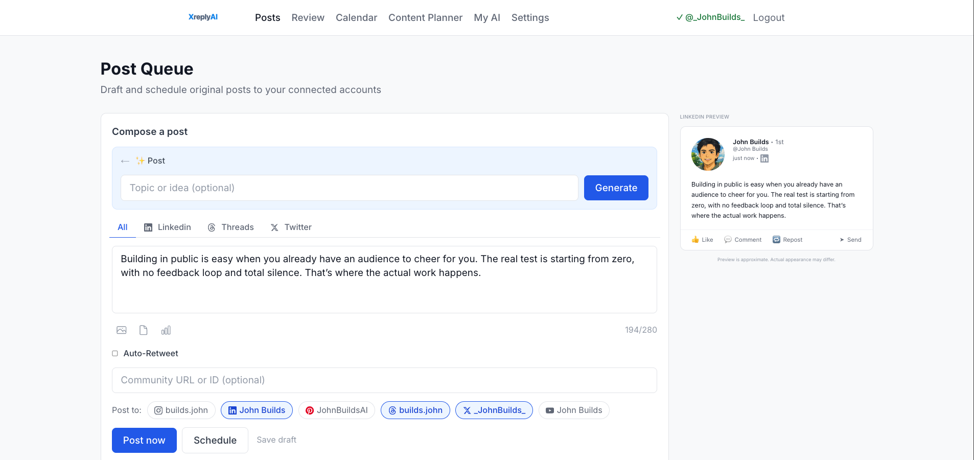 XreplyAI screenshot 3