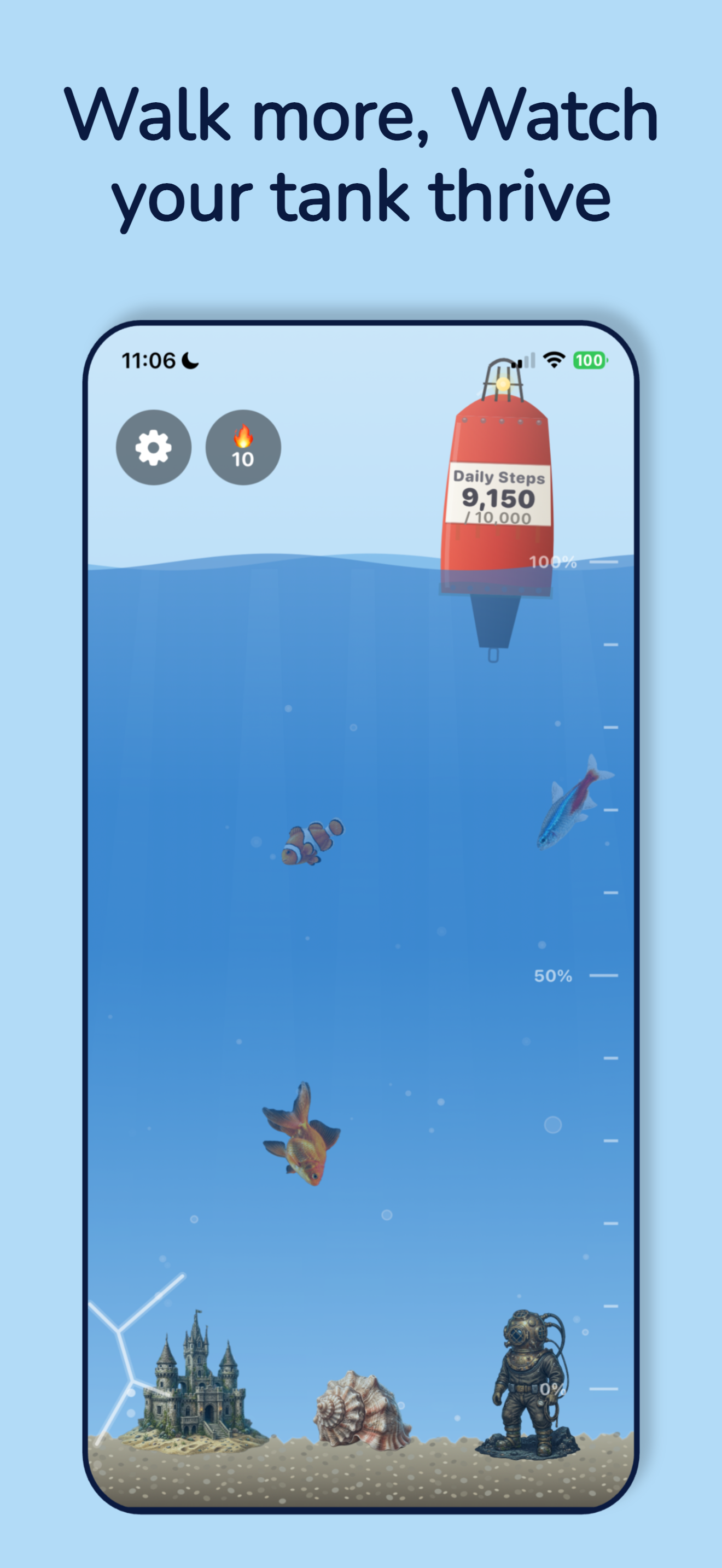 Fish Steps preview
