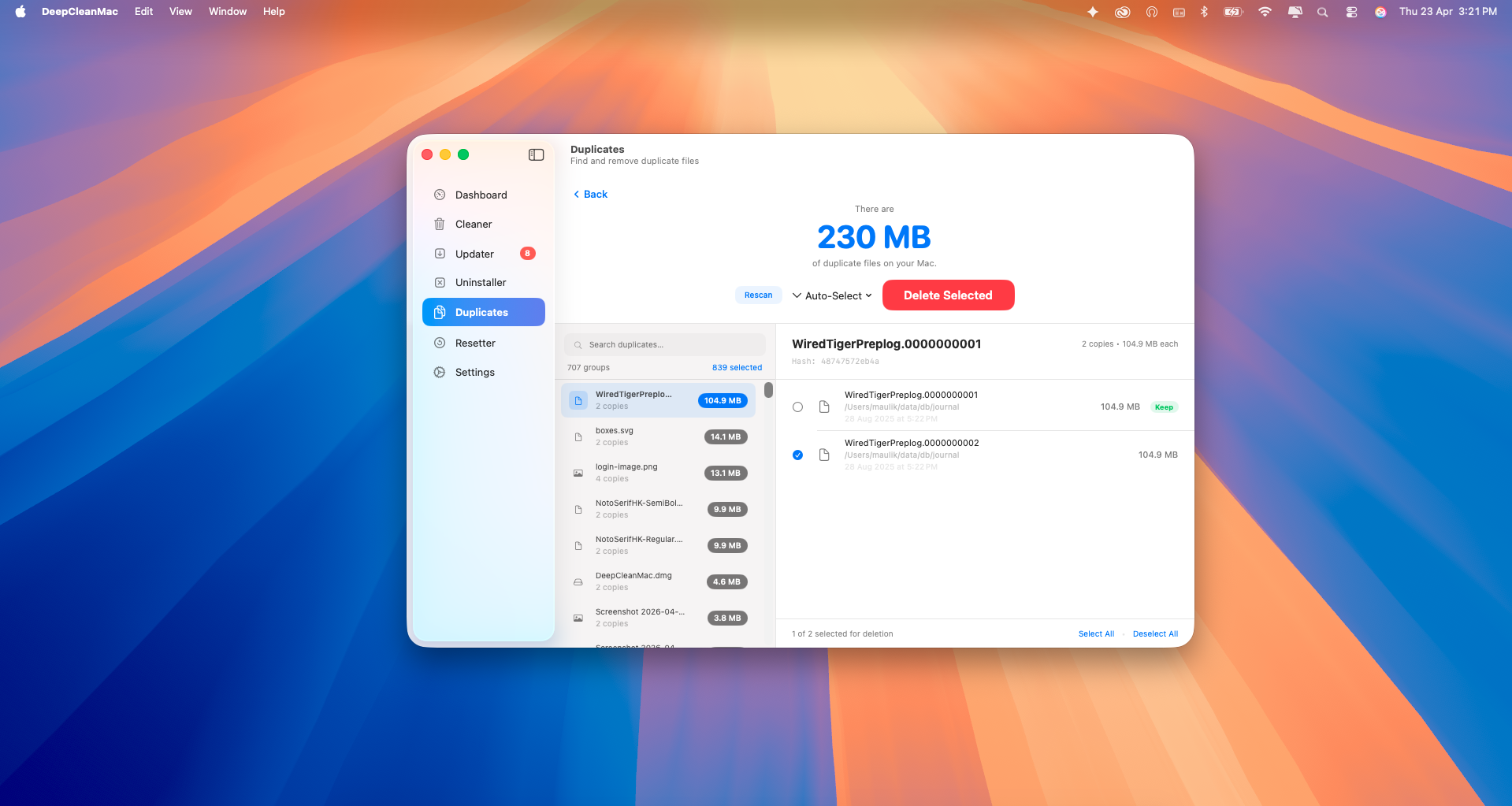 DeepCleanMac — Deep Clean Your Mac screenshot 3