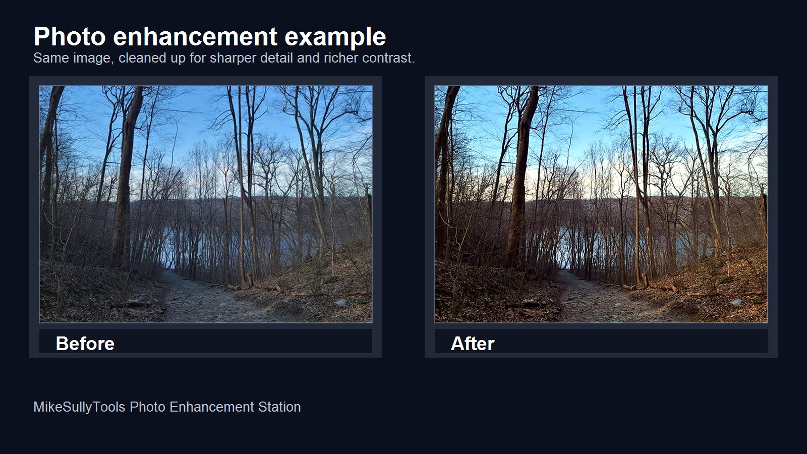 Fix Blurry Photos, Videos & PDFs Online | MikeSullyTools screenshot 2