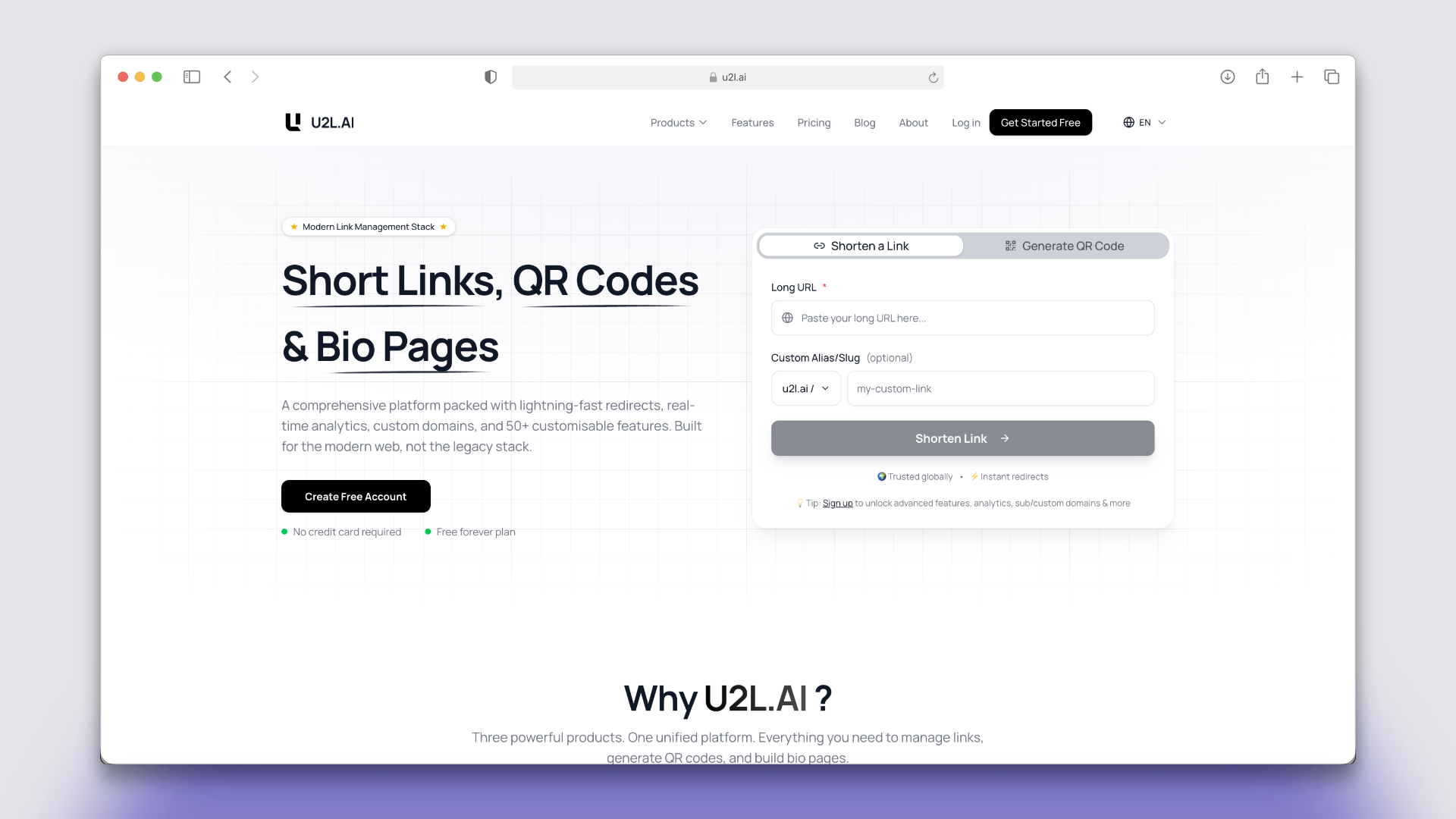 URL AI — screenshot 1 of 2