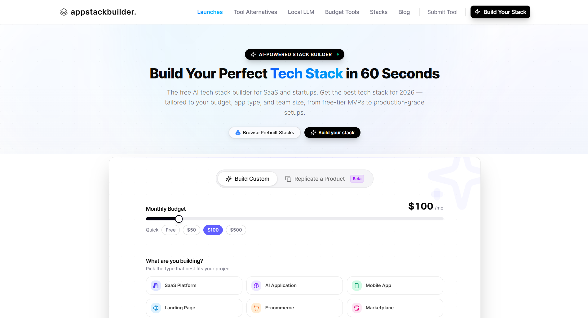 appstackbuilder — screenshot 1 of 2