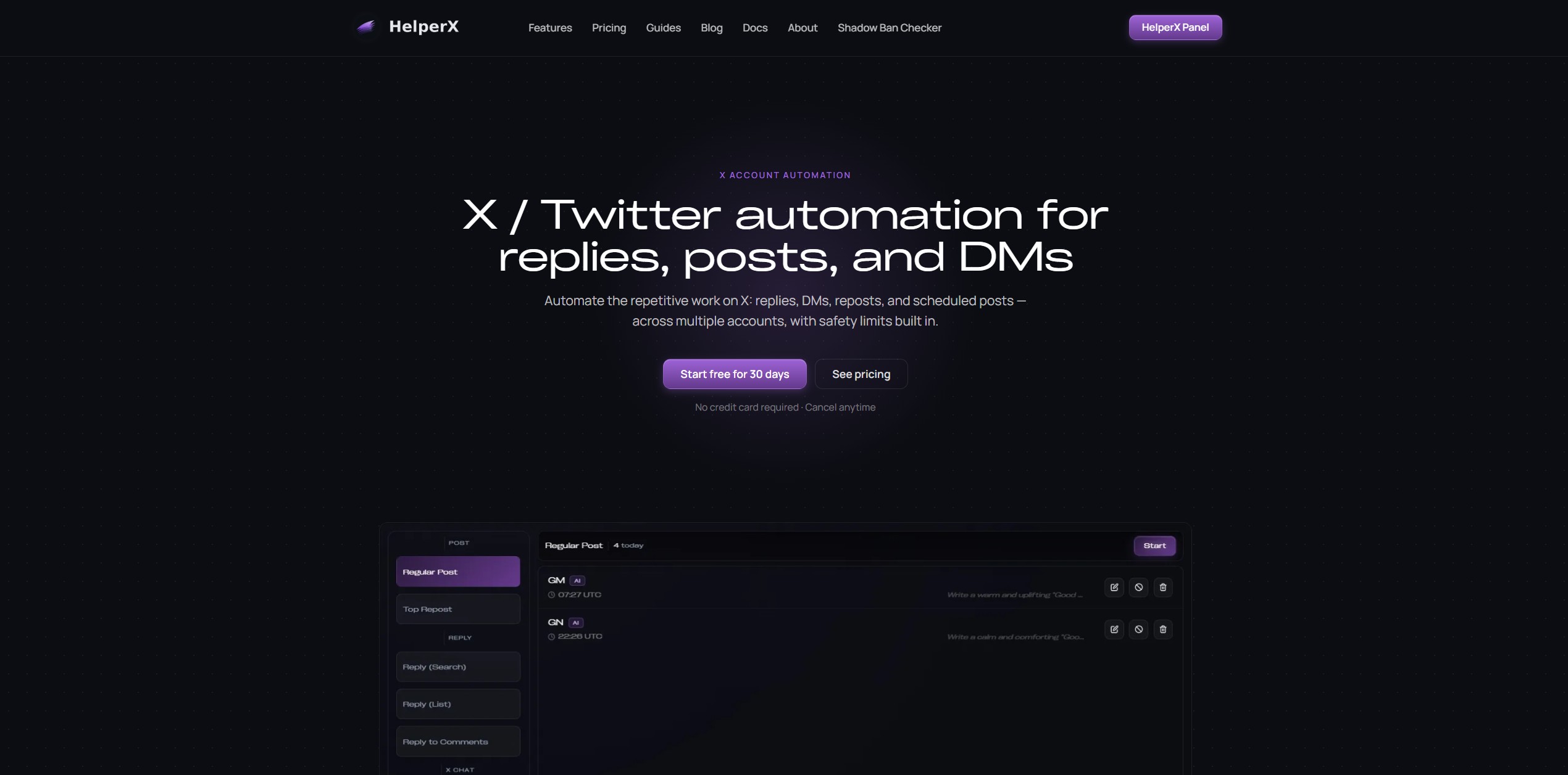 Helperx — screenshot 1 of 2