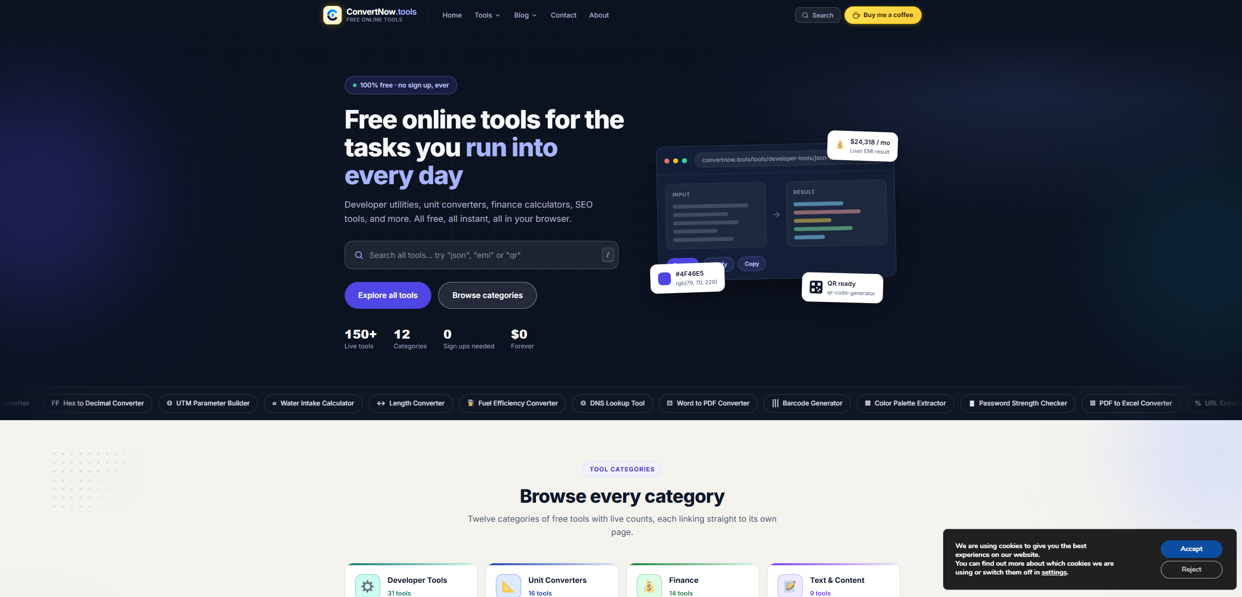 Convertnow.Tools — screenshot 1 of 2