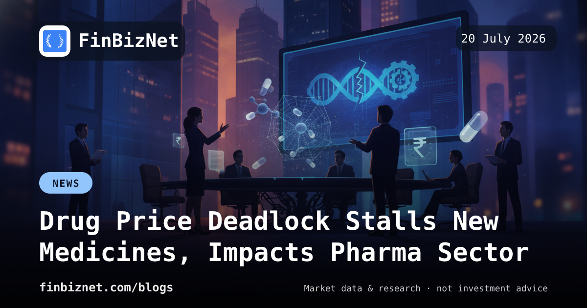Drug Price Deadlock Stalls New Medicines, Impacts Pharma Sector