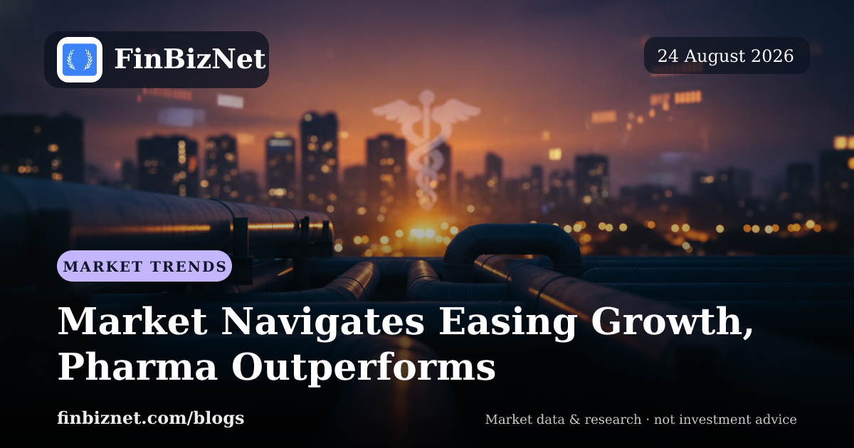 Market Navigates Easing Growth, Pharma Outperforms