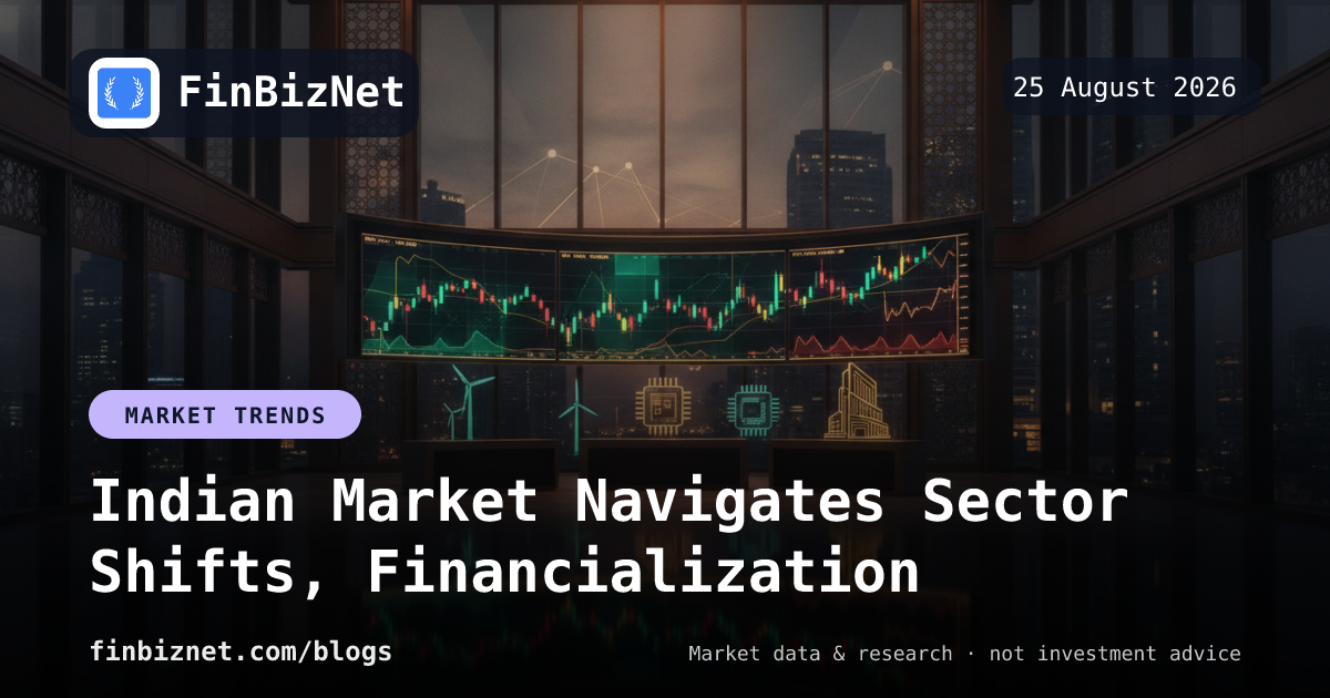 Indian Market Navigates Sector Shifts, Financialization
