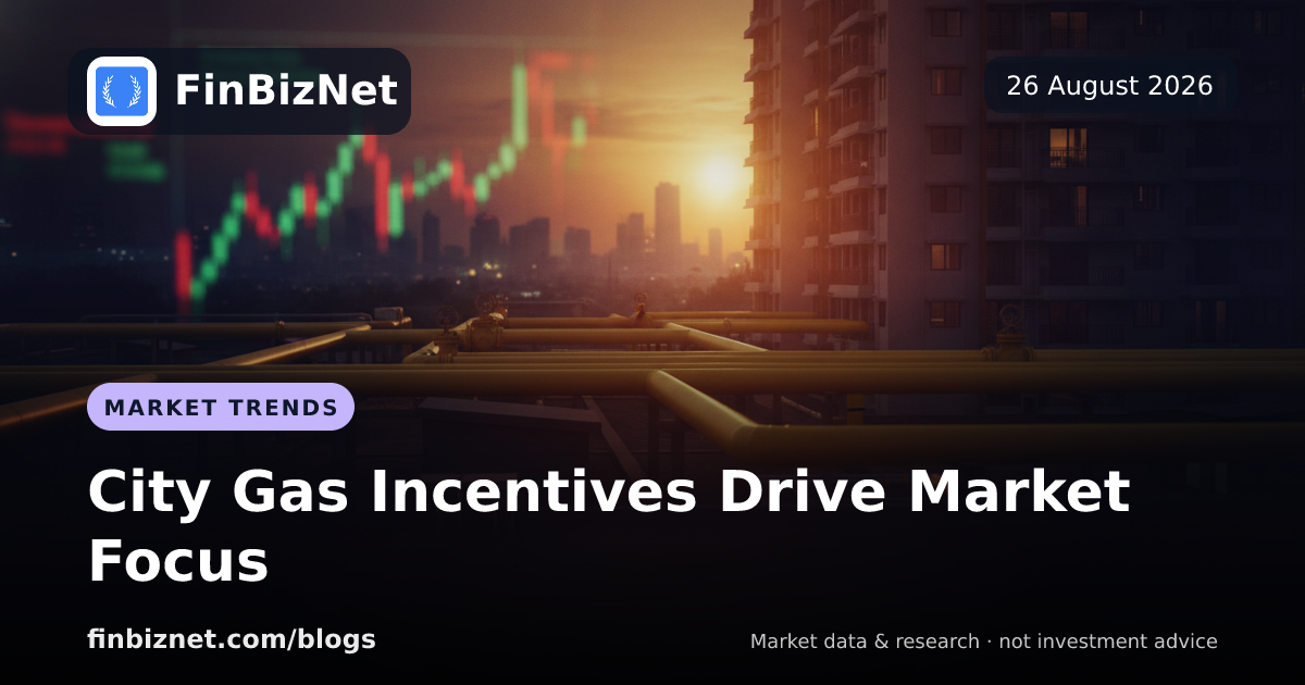 City Gas Incentives Drive Market Focus
