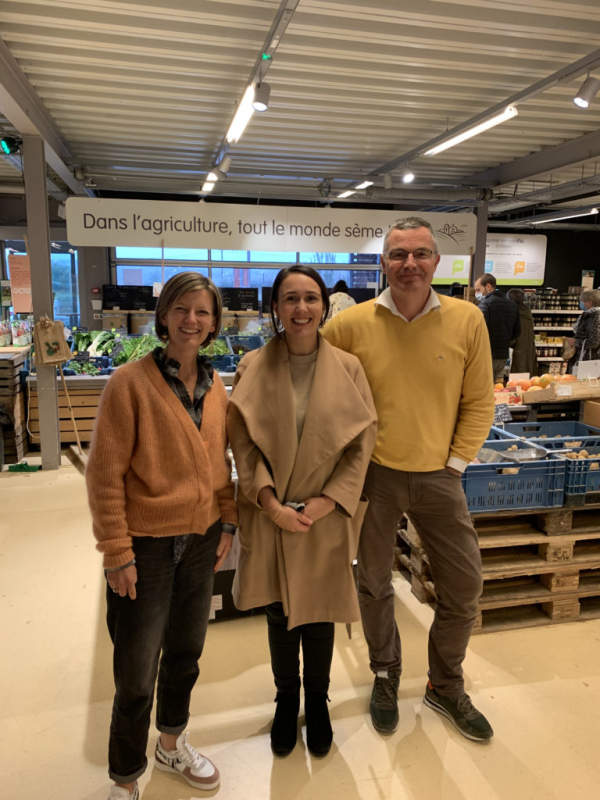 #35 – Frank Mestdagh et Florence Trokay, fondateurs « D&rsquo;ici » – « Recréer du lien avec un super marché local autour des 4 P : People, Planète, Profit et Plaisir »