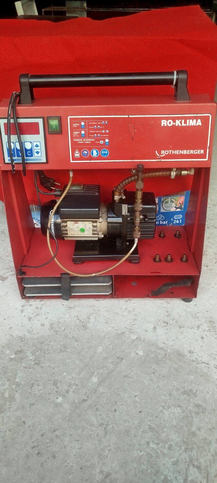 ماكينة ديال الكليماتيزاسيون – Machine HVAC Rothenberger RO-KLIMA 4